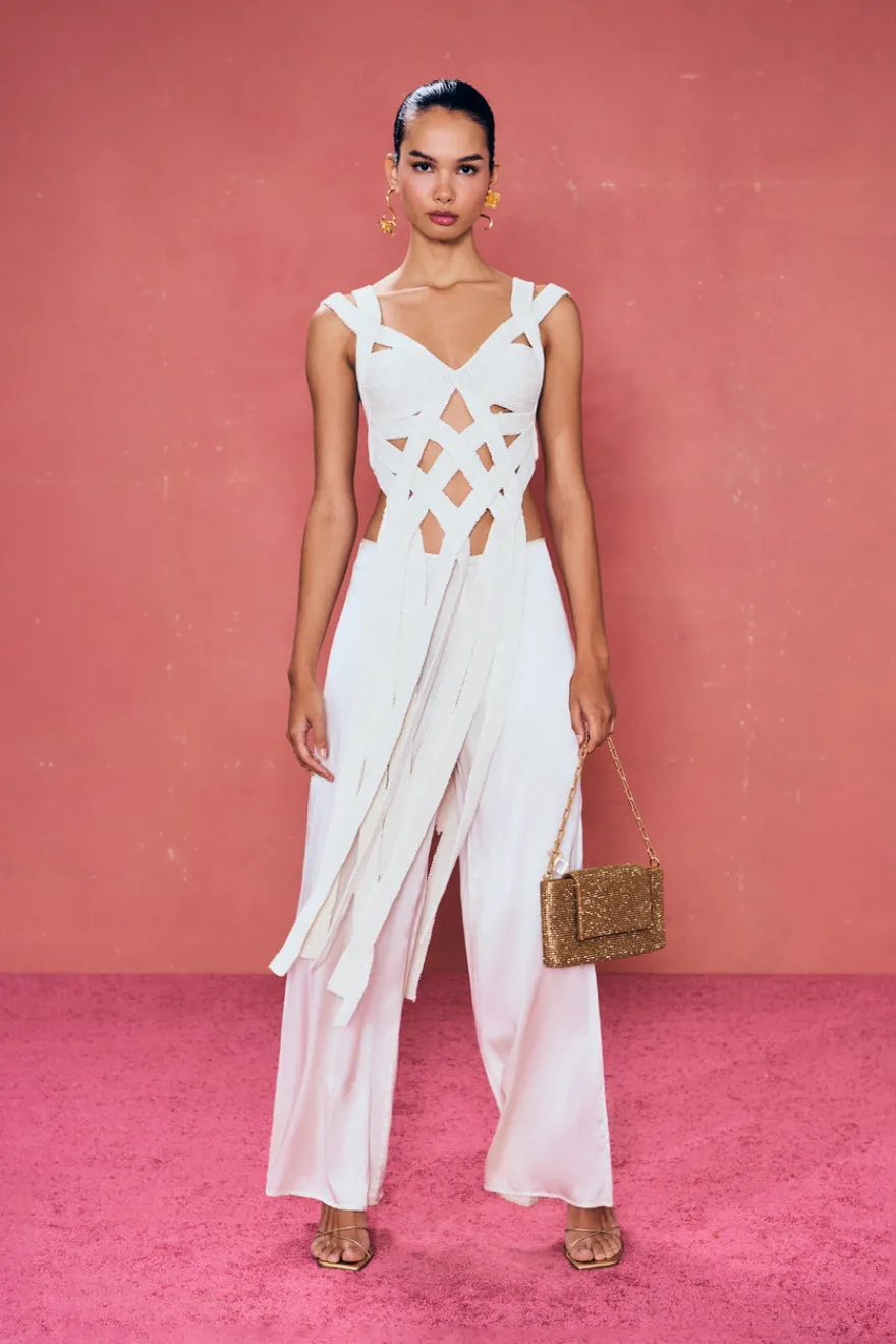 Clearance Cult Gaia Kora Pant Off White
