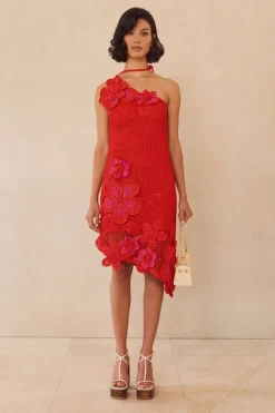 Sale Cult Gaia Kourtney Crochet Dress Amanita