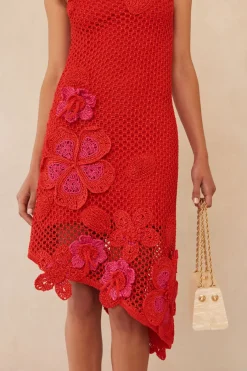 Sale Cult Gaia Kourtney Crochet Dress Amanita