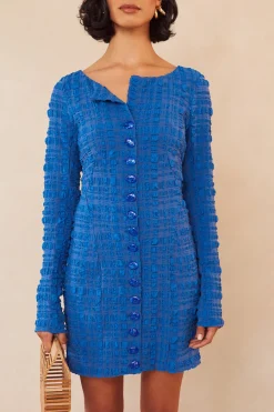 Best Cult Gaia Lafina Dress Persian Blue