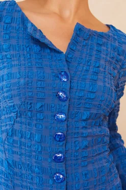 Best Cult Gaia Lafina Dress Persian Blue