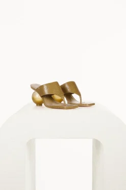 Clearance Cult Gaia Lilleth Sandal Olive