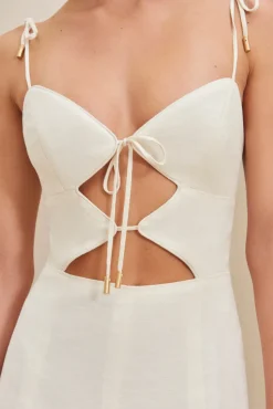 Sale Cult Gaia Liv Dress Off White