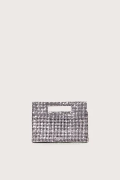 Outlet Cult Gaia Lucinda Mini Rhinestone Shoulder Bag Clear
