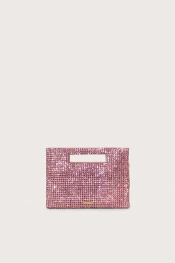 Online Cult Gaia Lucinda Mini Rhinestone Shoulder Bag Azalea