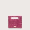 Discount Cult Gaia Lucinda Nano Rhinestone Clutch Dragonfruit