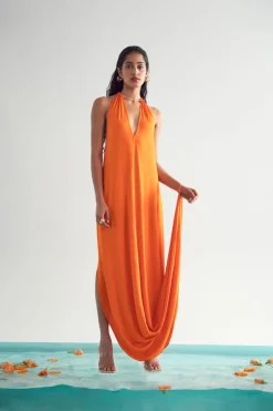 Clearance Cult Gaia Luna Gown Poppy