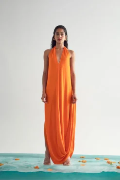 Clearance Cult Gaia Luna Gown Poppy