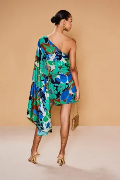 Best Cult Gaia Malia Dress Botanic Aqua