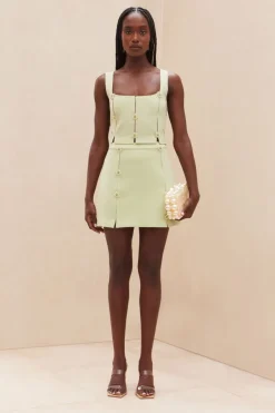 New Cult Gaia Maro Skirt Jade