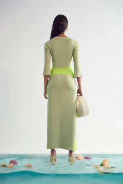 Best Cult Gaia Matilda Knit Top Mantis Jade