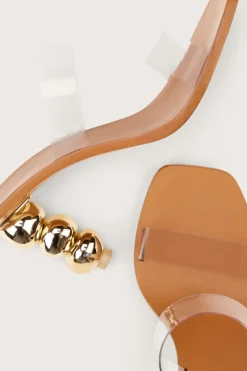 Clearance Cult Gaia Meta Sandal Gold