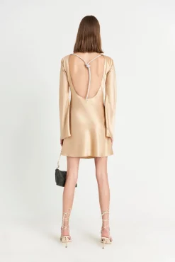 Clearance Cult Gaia Milla Dress Champagne
