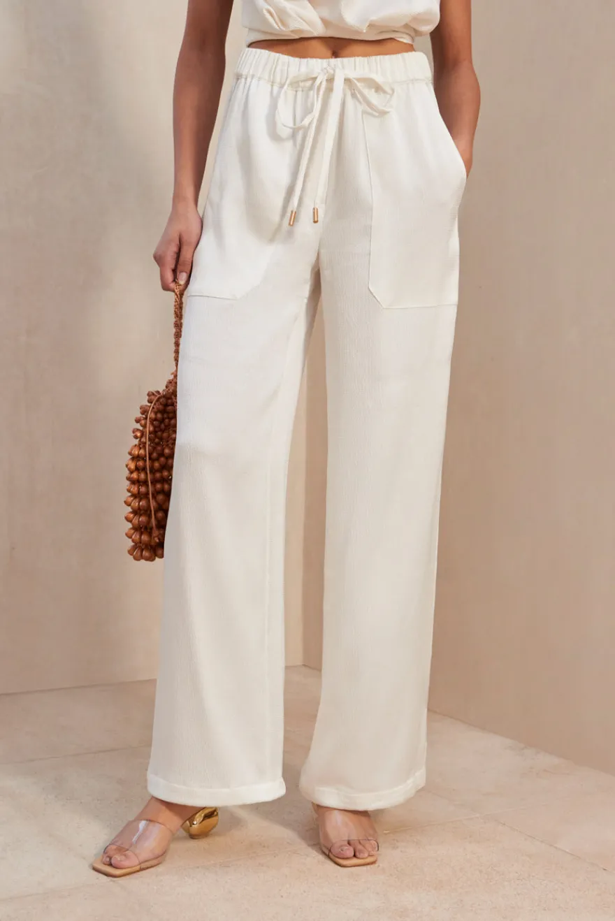Best Cult Gaia Minaya Pant Off White