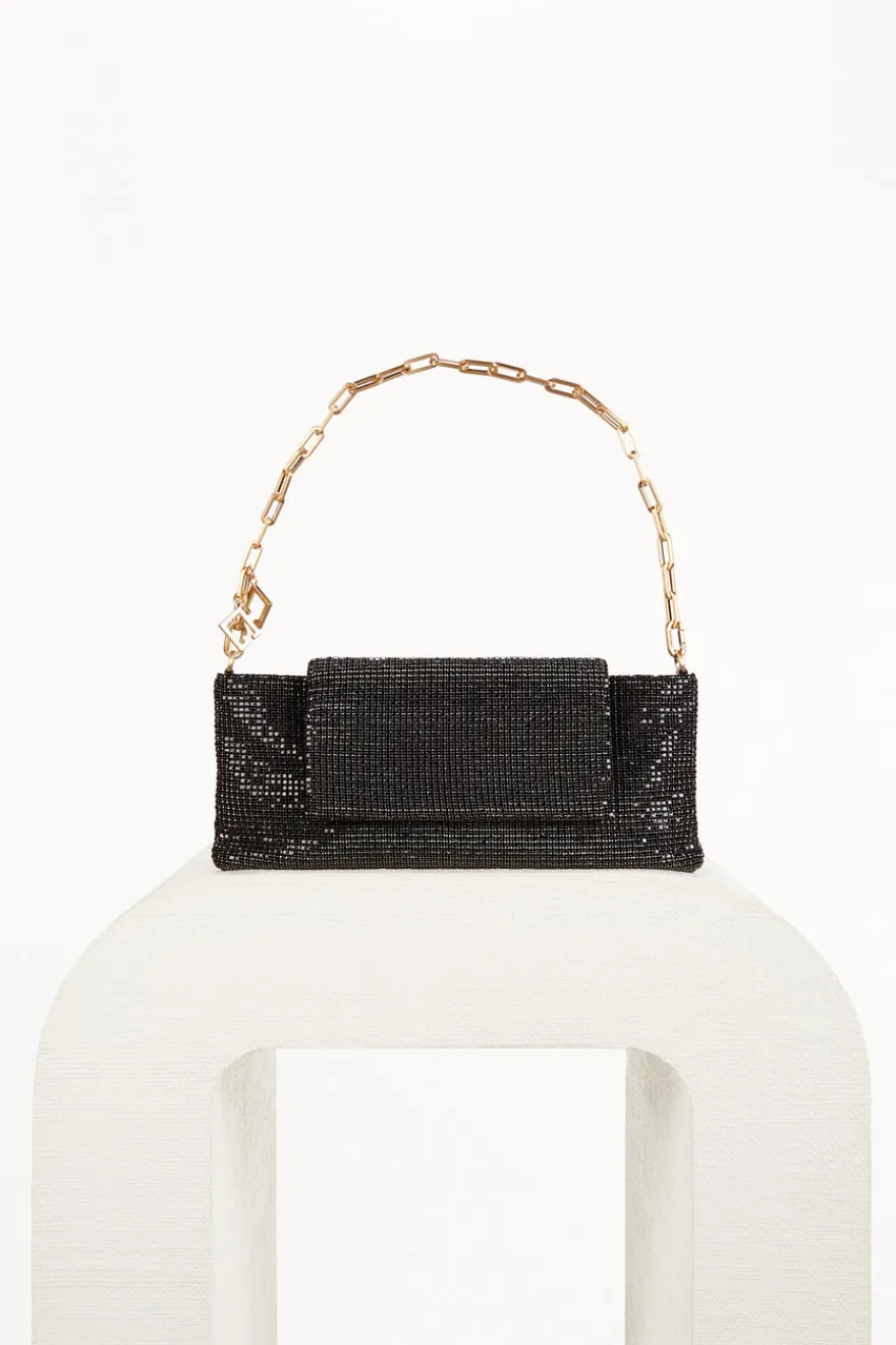 New Cult Gaia Mirai Shoulder Bag Black
