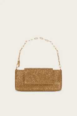 Cult Gaia Mirai Shoulder Bag Champagne