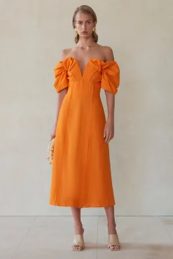Sale Cult Gaia Muna Dress Papaya