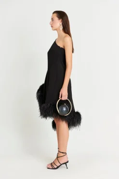 New Cult Gaia Myrtle Dress Black
