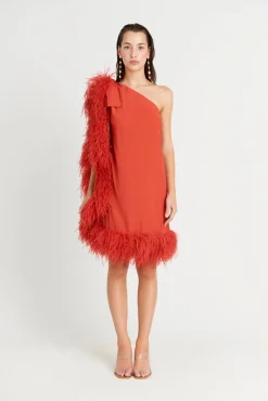 Sale Cult Gaia Myrtle Dress Rouge