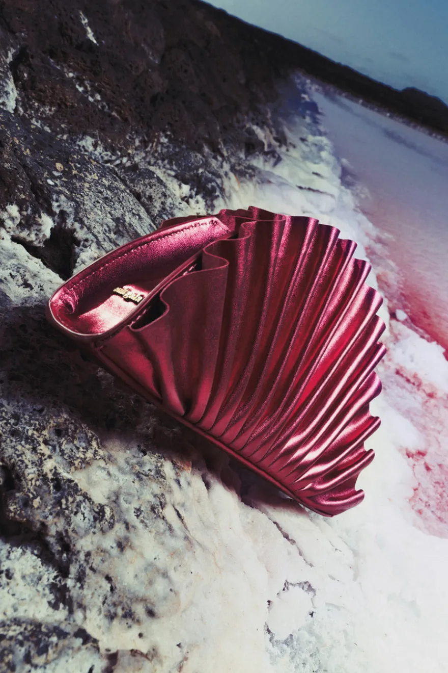 Best Cult Gaia Nala Mini Clutch Dragonfruit