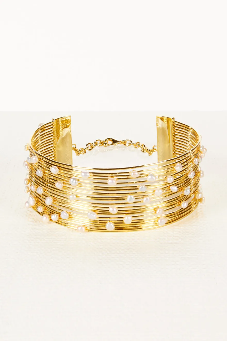 Cult Gaia Nika Choker Gold