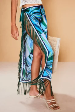 New Cult Gaia Nika Pareo Coverup Chantarelle Blue