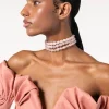 Cult Gaia Nora Choker Pink Quartz