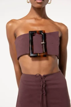 New Cult Gaia Petra Top Persian Plum