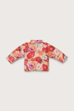 New Cult Gaia Polina Kids Puffer Painted Floral