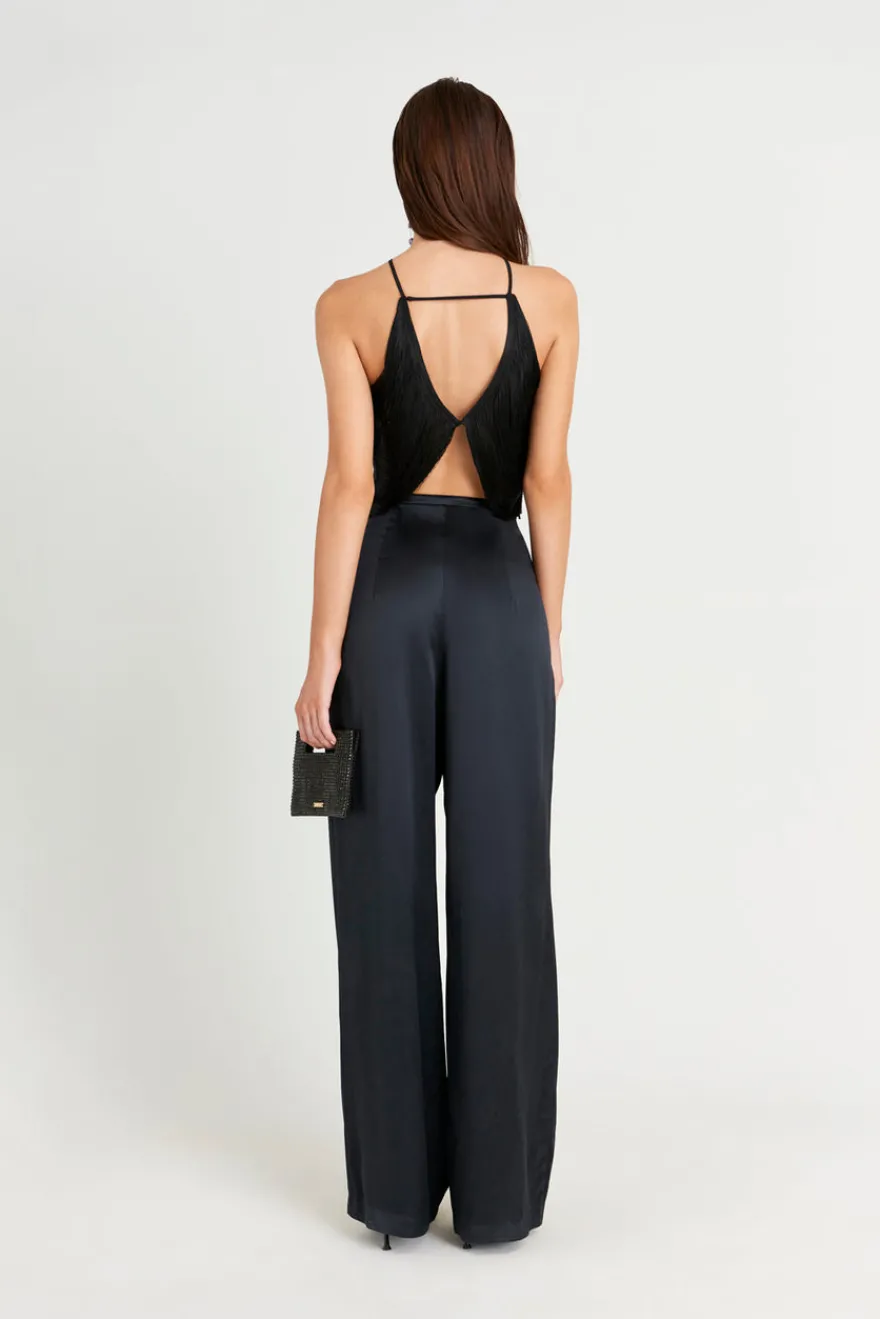 New Cult Gaia Quella Top Black
