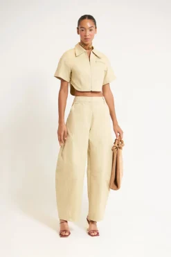Best Cult Gaia Quinn Top Khaki