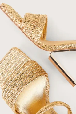 New Cult Gaia Rene Sandal Gold