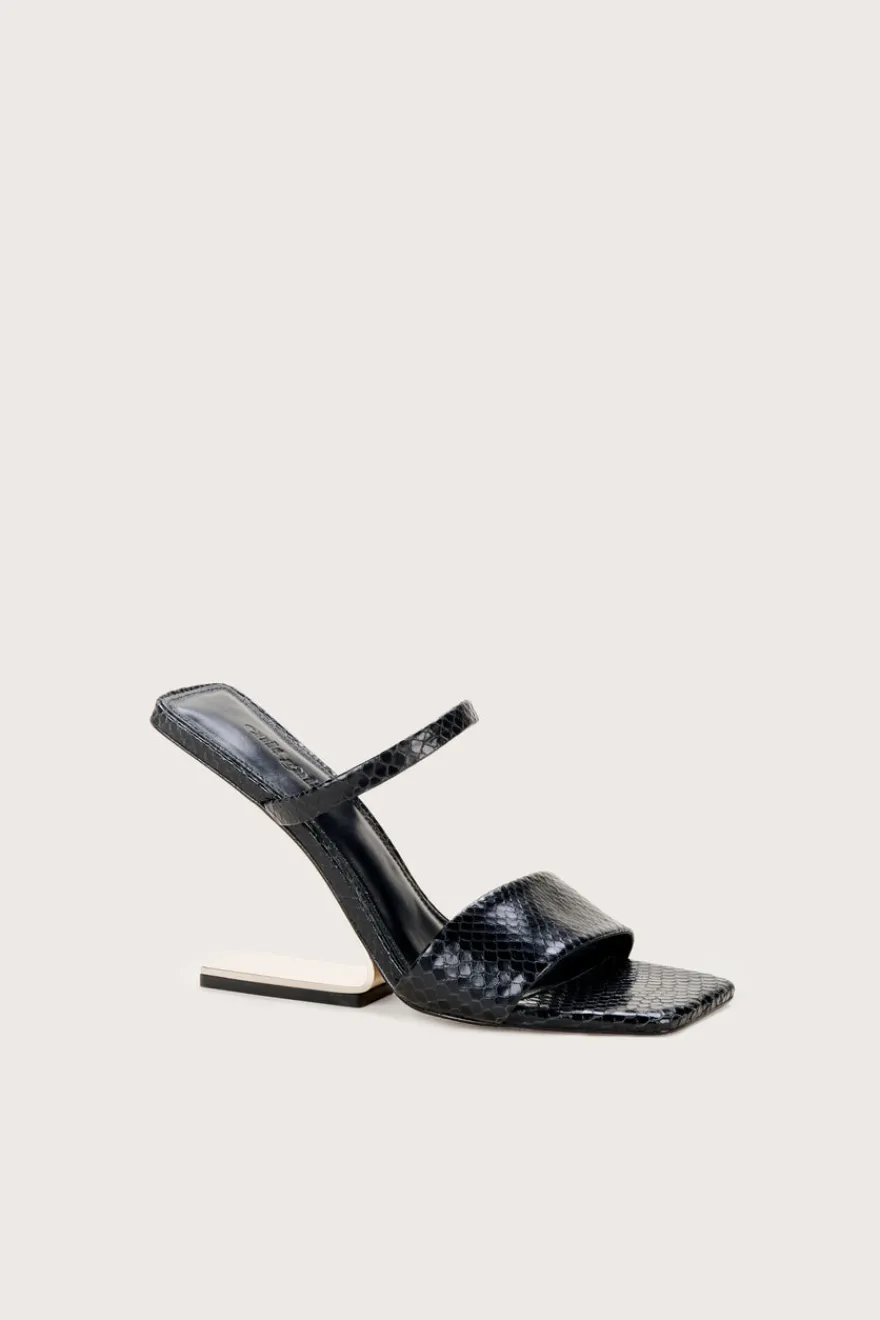 Cult Gaia Rene Sandal Black