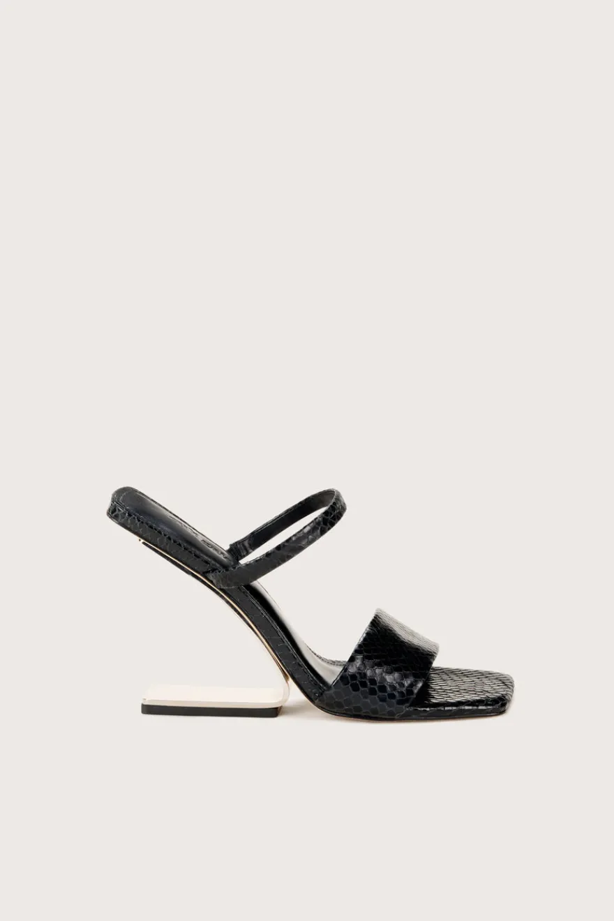 Cult Gaia Rene Sandal Black