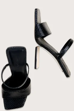 Cult Gaia Rene Sandal Black