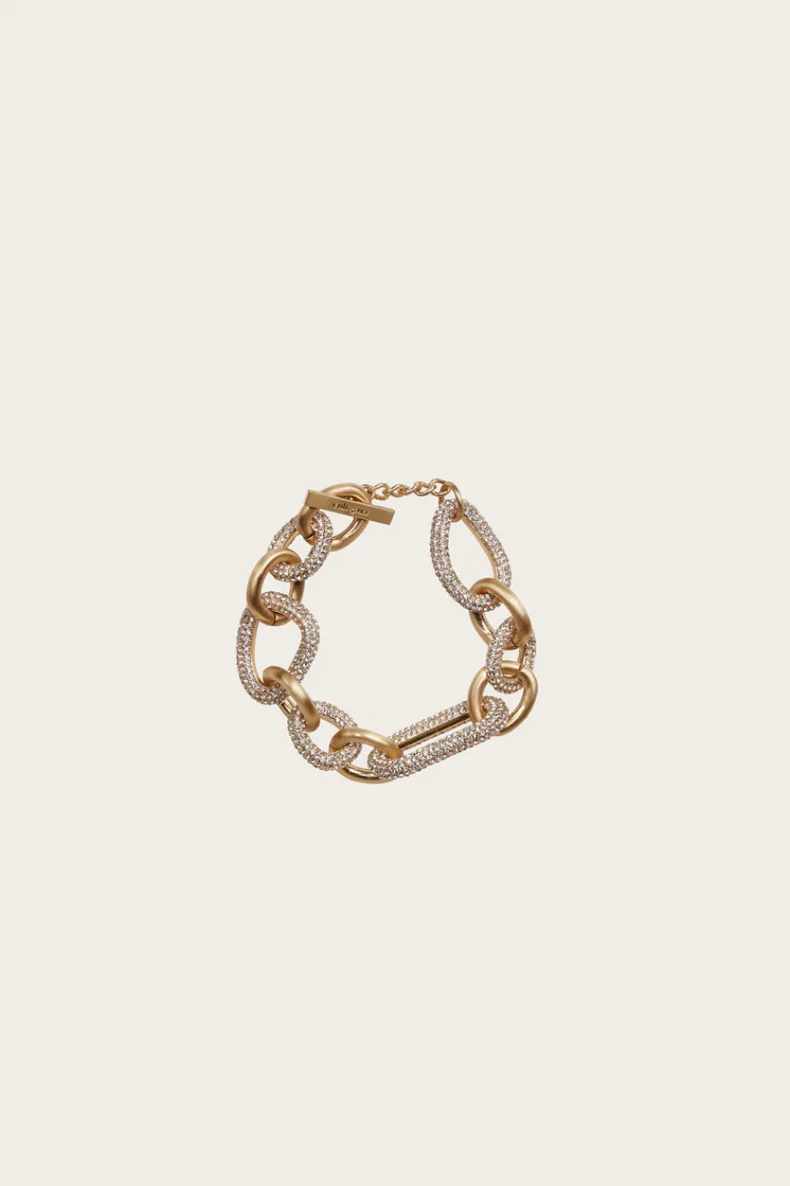 Cult Gaia Reyes Anklet Gold Clear