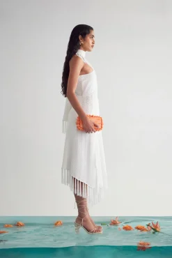 Sale Cult Gaia Saida Knit Dress Off White