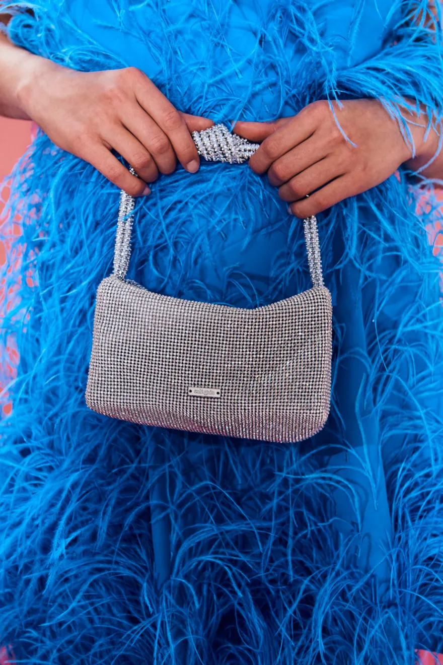 Online Cult Gaia Sienna Mini Rhinestone Bag Clear