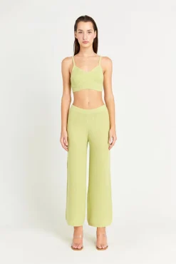 Clearance Cult Gaia Somage Knit Top Avocado