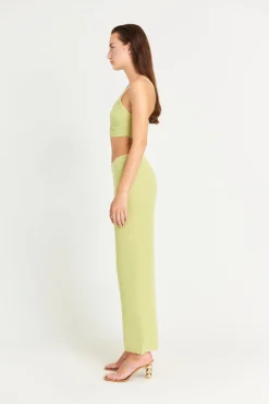 Clearance Cult Gaia Somage Knit Top Avocado