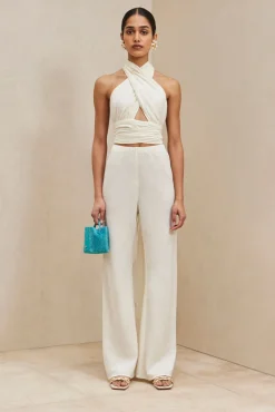 Cult Gaia Stacie Pant Off White