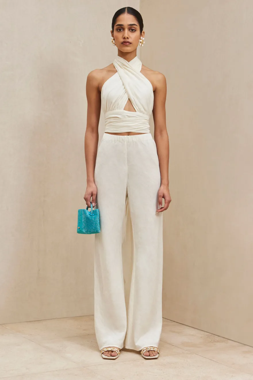 Cult Gaia Stacie Pant Off White