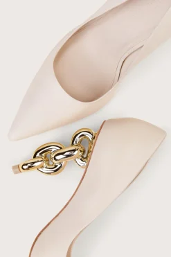 Cult Gaia Susa Pump Off White