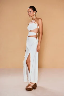 Best Cult Gaia Terese Gown Off White