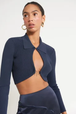 Cult Gaia Viola Knit Top Aspen