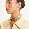 Clearance Cult Gaia Vita Choker Gold