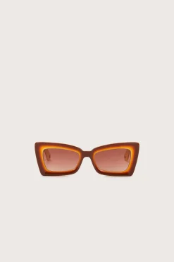 Hot Cult Gaia Zaza Sunglasses Cacao Multi
