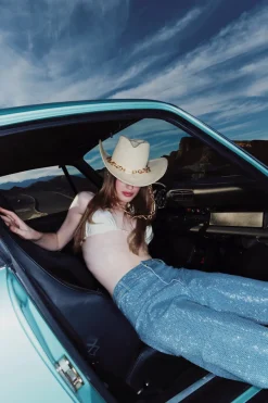Clearance Cult Gaia Zelma Pant Light Blue